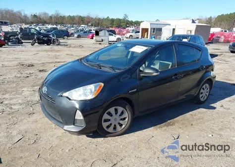 2012 Toyota Prius C One from USA, damaged, VIN JTDKDTB38C1511735